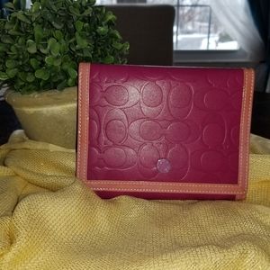 COACH Notebook/Passport Holder